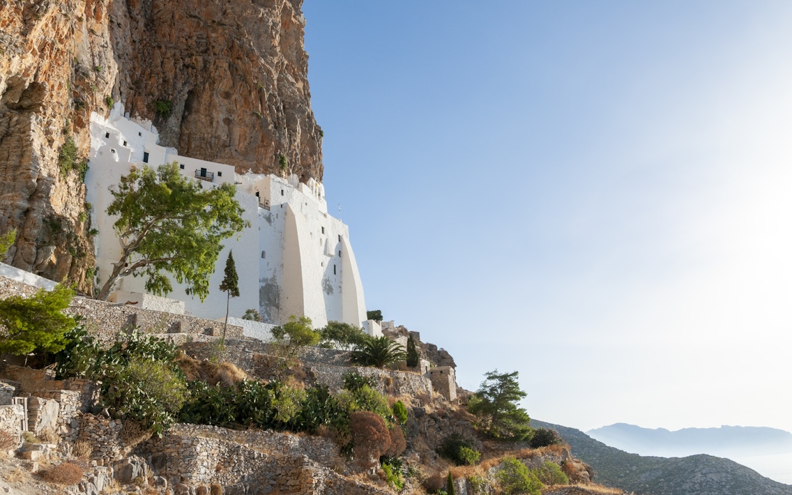 Hozoviotissa Kloster, Amorgos, Kykladen | Griechenland.de