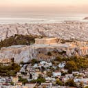 Athen bei Sonnenuntergang Athen Griechenland